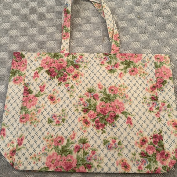 Sezane & Andion Tote Bag NWOT Floral Beautiful - Picture 4 of 4